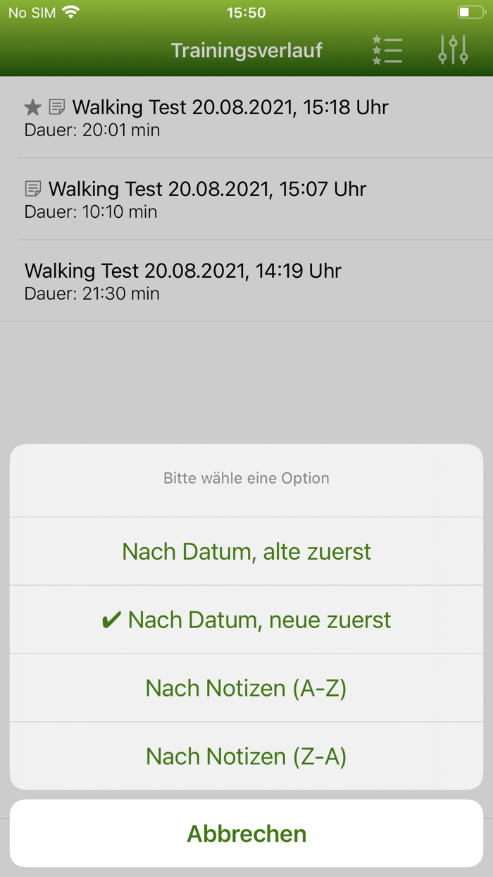 Apotheken Umschau Walking Test