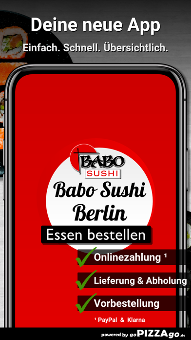 Babo Sushi Berlin screenshot 1