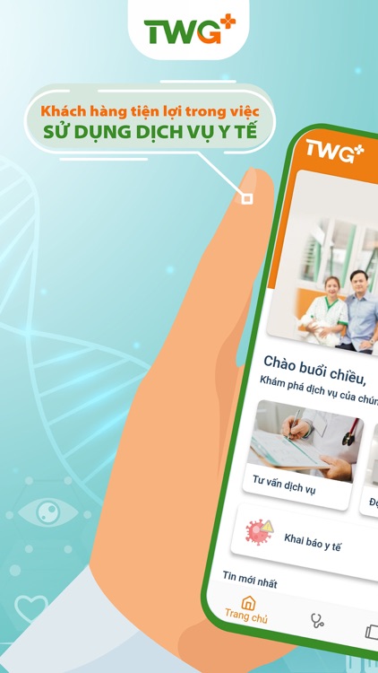 TWG+: Đăng ký khám Bệnh Online