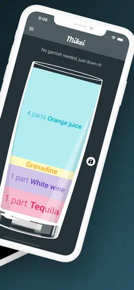 Game screenshot Miksi - Random Drink Creator apk