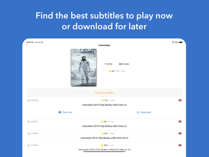 Subly Spoken Subtitles