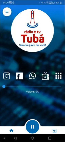 Game screenshot Rádio e TV Tubá Oficial apk