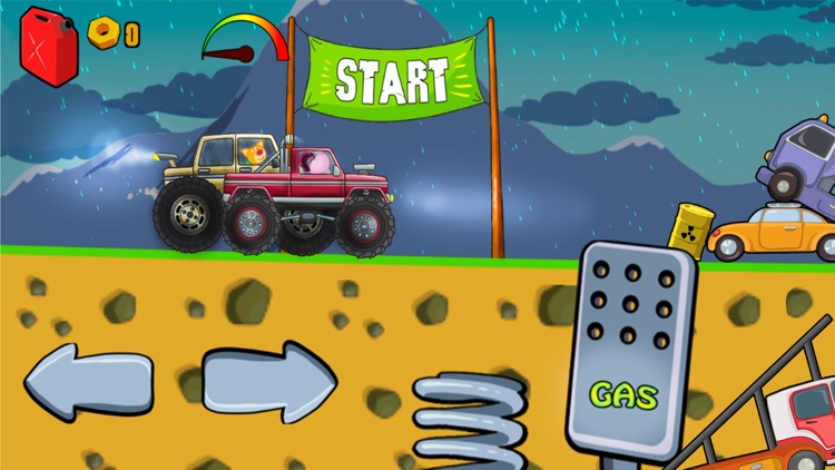 Monster Truck: Speed Race Game