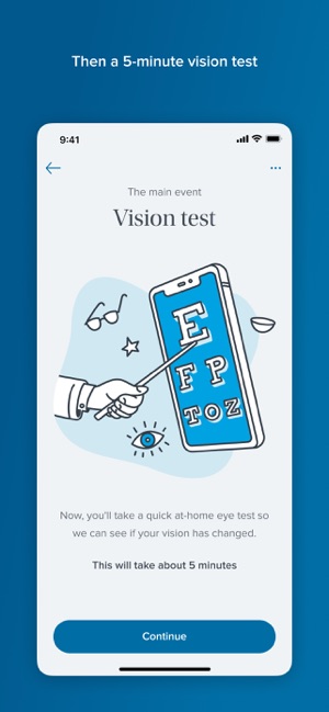 warby parker virtual eye exam