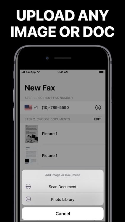 FaxMe: Fax from iPhone & iPad screenshot-5