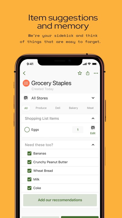 Basketful - Grocery List screenshot-4