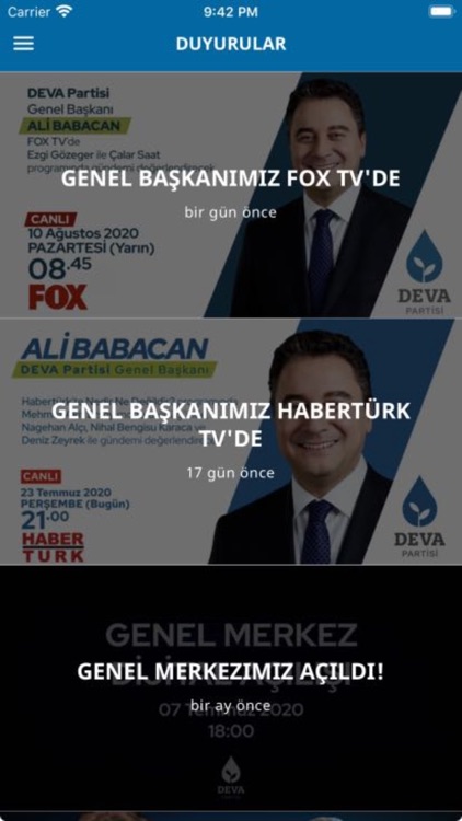DEVA Partisi by Demokrasi ve Atilim Partisi
