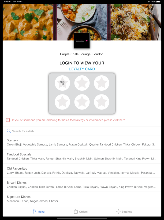 Purple Chille Lounge, London