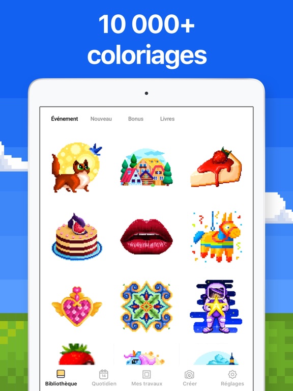 Jeux de coloriage - Pixel Art Jeux de coloriage - Pixel Art