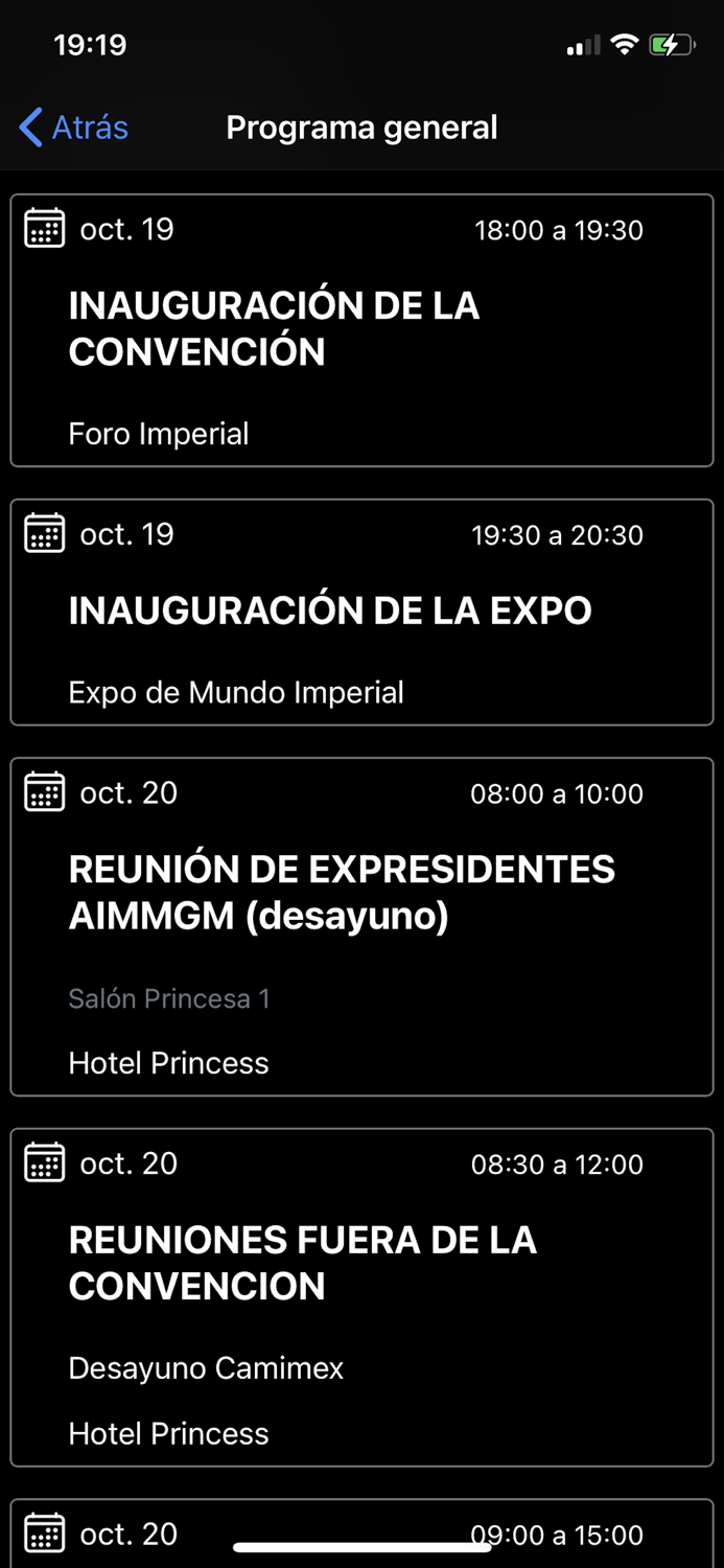 Convención de Minería