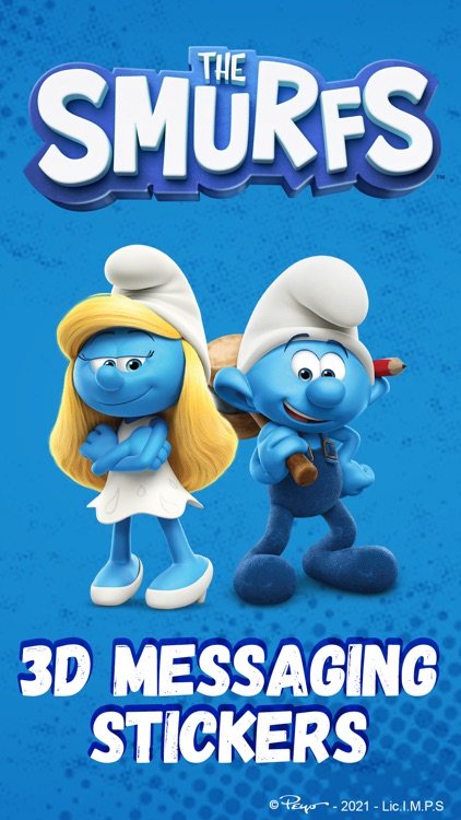 The Smurfs: 3D Stickers