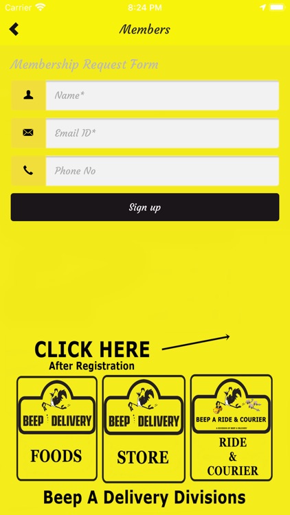 BeepADelivery Centurion