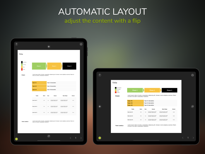 Perfect para presentaciones