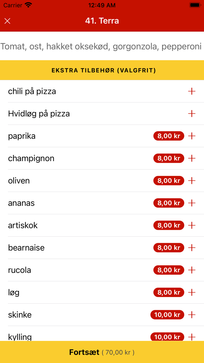 Terra Del Gusto Burger