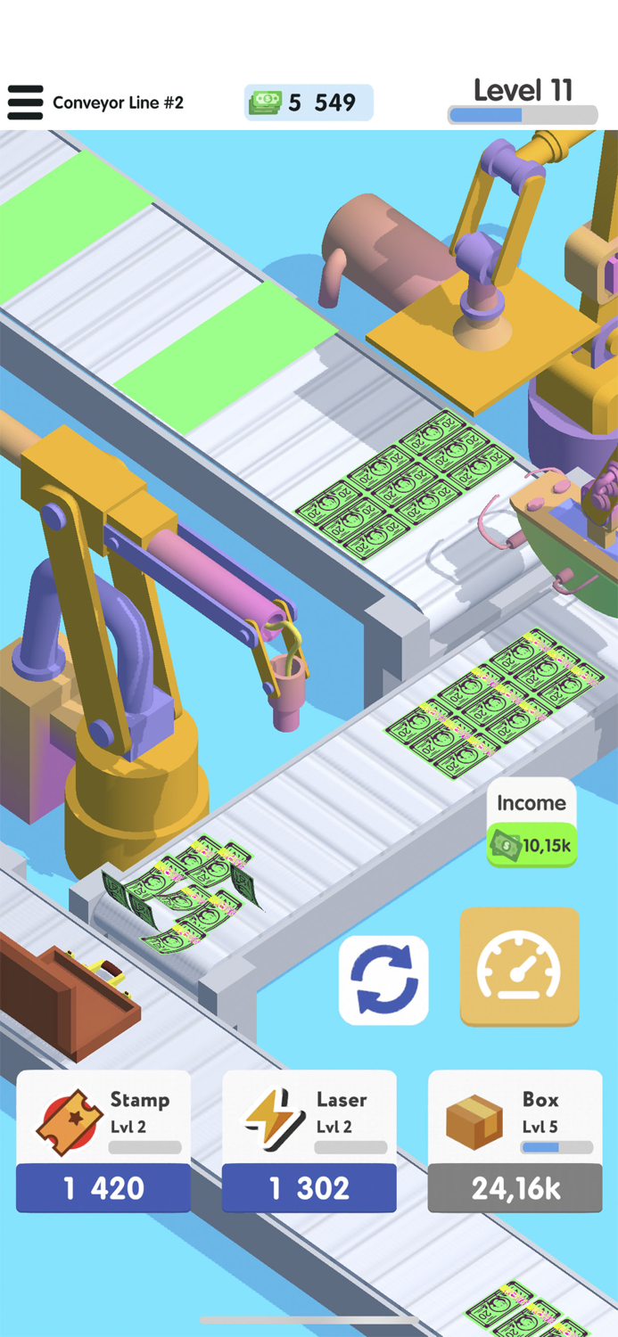 Idle Money Factory Tycoon Game