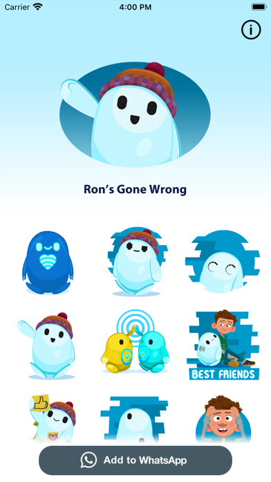 Stickers: Ron's Gone Wrong screenshot 1