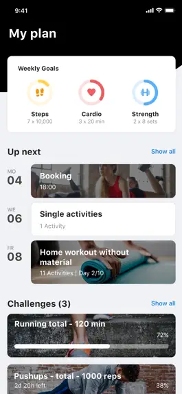 Game screenshot Signature Fitness Training App mod apk