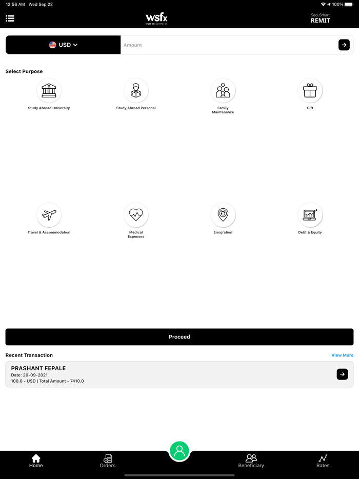 WSFx SecuSmart REMIT