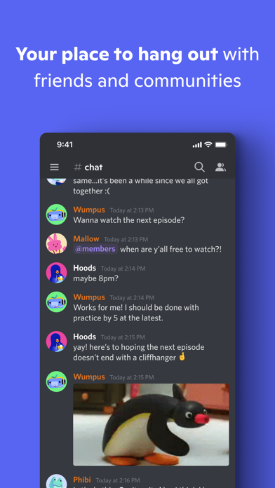 Discord - Chat, Talk & Hangout iphone images