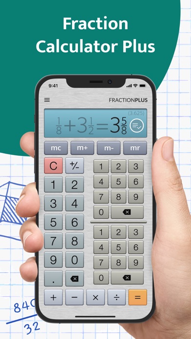 Fraction Calculator Plus #1Screenshot of 1