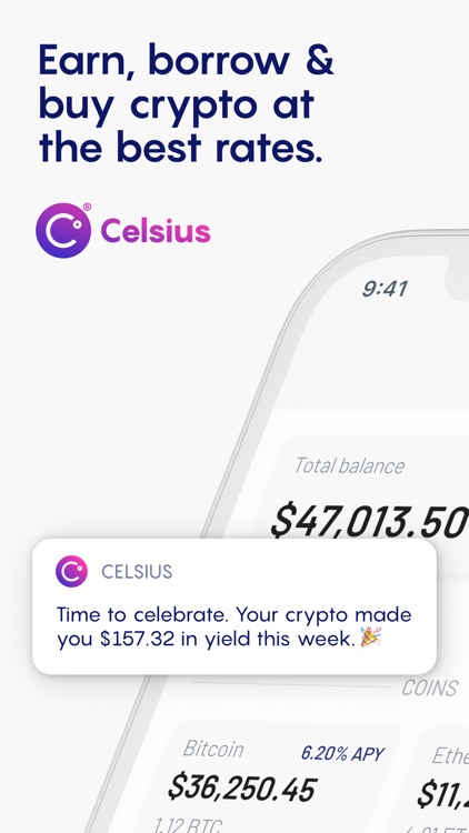 Celsius: Earn & Borrow Crypto by Celsius Network
