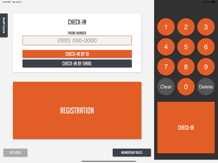 Bark Membership Kiosk