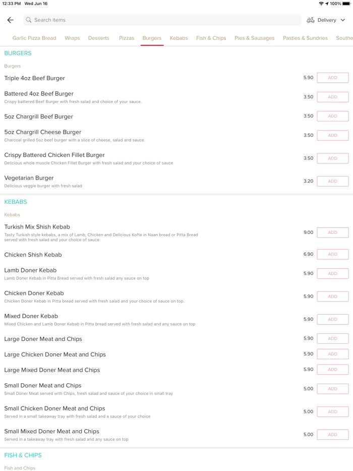 Seaspray Fish N Chips Pizzas