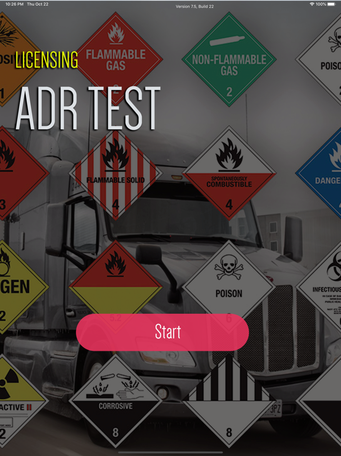 ADR QUIZ Dangerous Goods Test