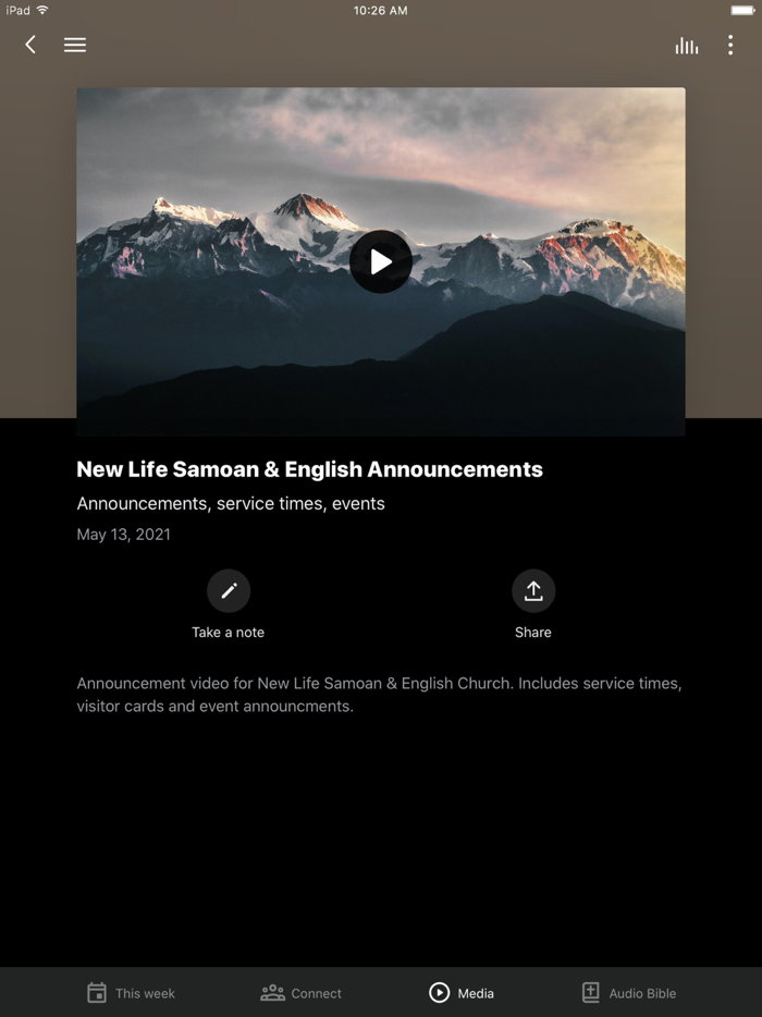 New Life Samoan-English SDA