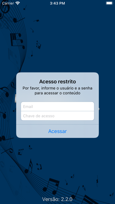 How to cancel & delete Louvemos o Senhor - Cifrado from iphone & ipad 1