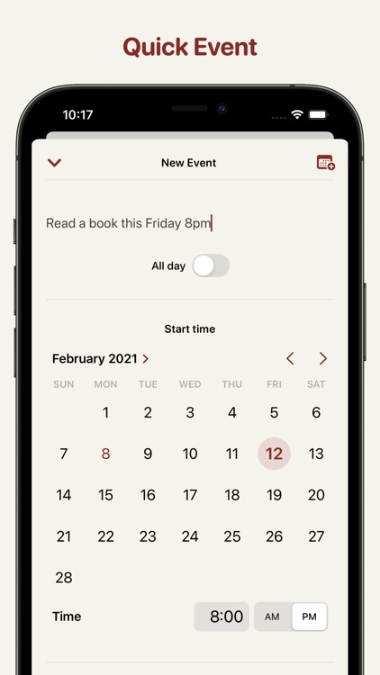 Clendar - minimal calendar