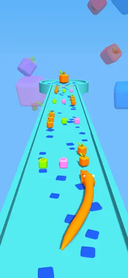 Game screenshot Fruit Worm Runner hack