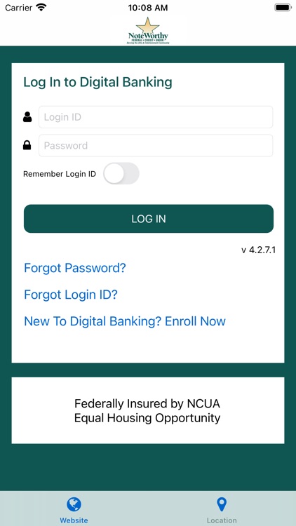 Noteworthy FCU Mobile