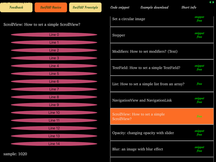 SwiftUI GetCode Starting Set.