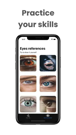 Game screenshot Learn to Draw Eyes ・ hack