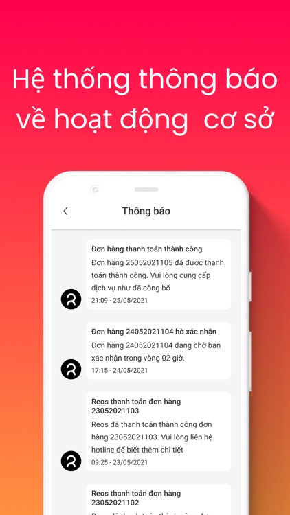 Ứng dụng quản lý đối tác Reos screenshot-3