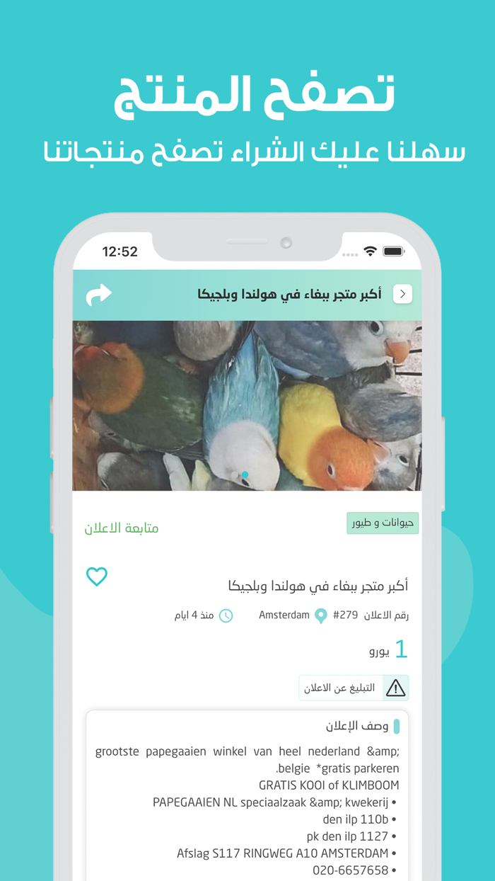 الماركت العربي في هولندا