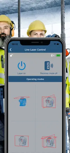 Screenshot 4 Bosch Levelling Remote App iphone