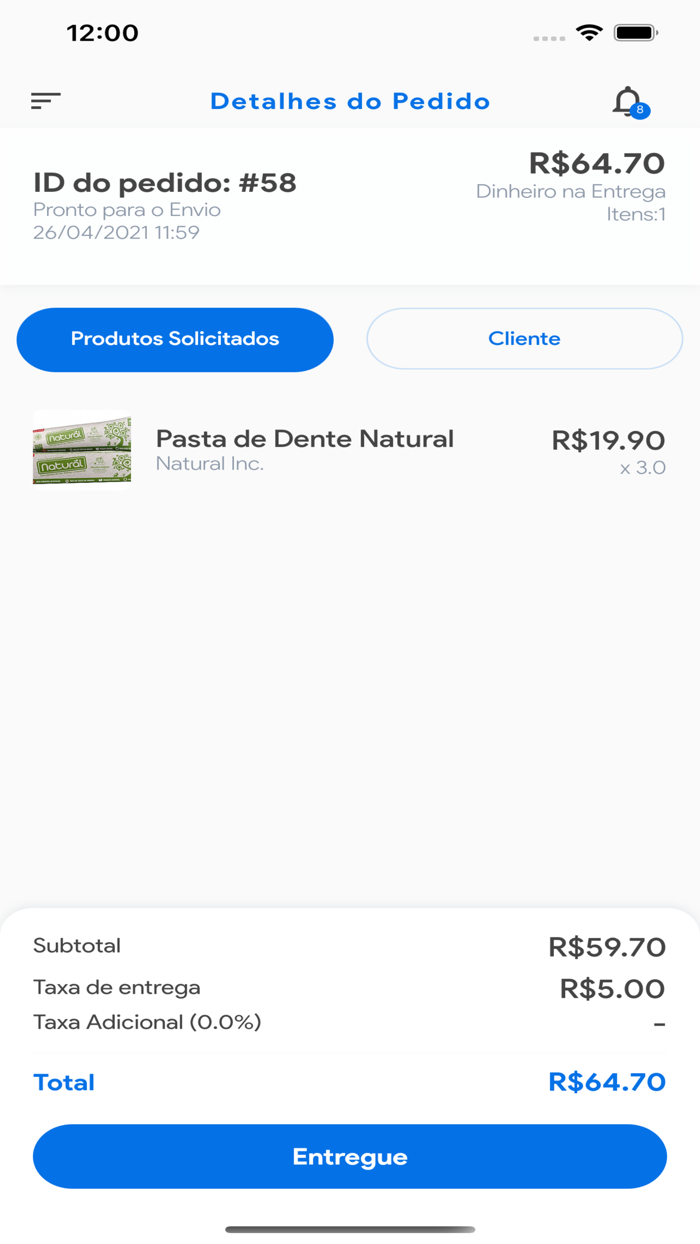 Now Delivery - Entregadores