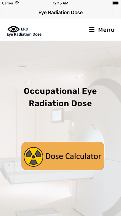 Eye Radiation Dose