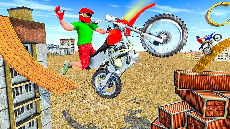 Bike Stunt Racing Games 2021 screenshot-3