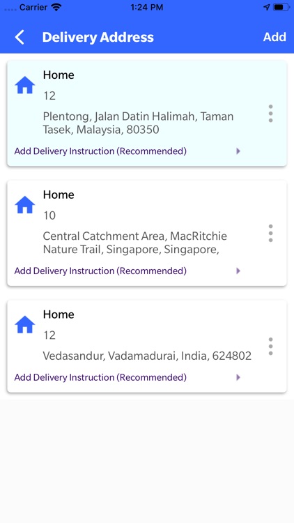 i7 - Delivery App screenshot-3