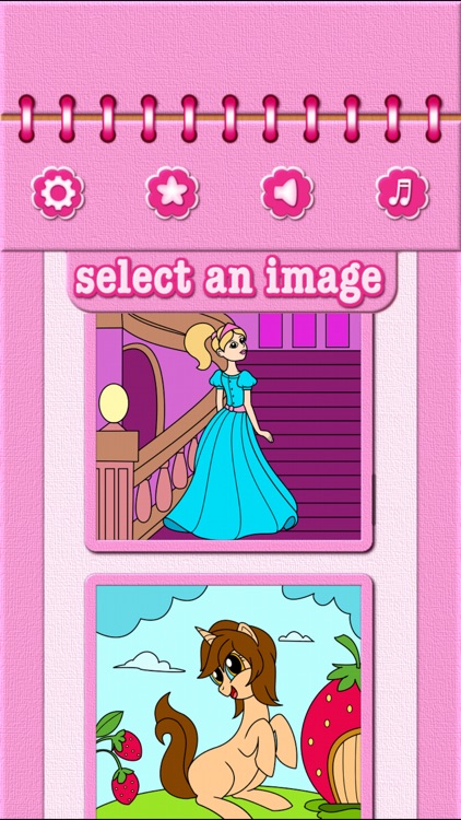 Pony Princess Coloring Book screenshot-4