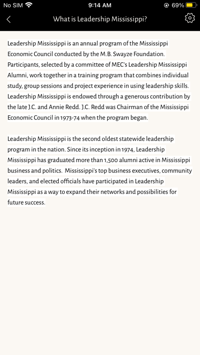 Leadership Mississippi screenshot 4