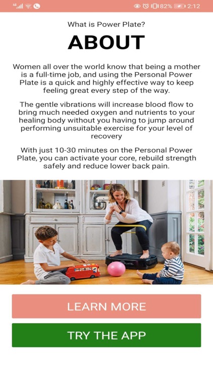 Power Plate Active Mums