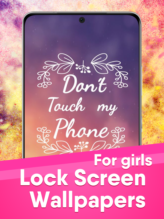 Don't touch my phone wallpaper screenshot 2