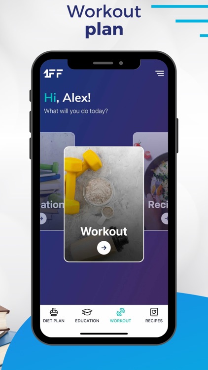 1FF: Meal Plans & Workouts screenshot-3