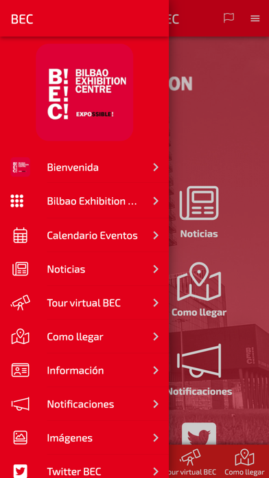 How to cancel & delete BEC - Bilbao Exhibition Centre from iphone & ipad 3