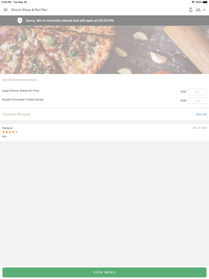 Chicos Pizza And Peri Peri