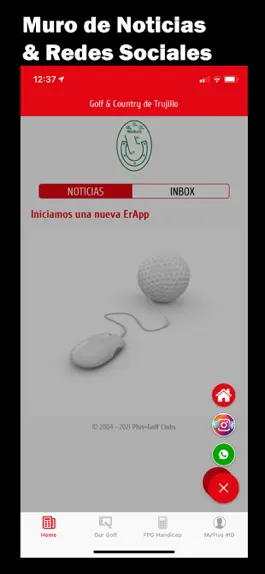 Game screenshot Golf & Country Club Trujillo apk